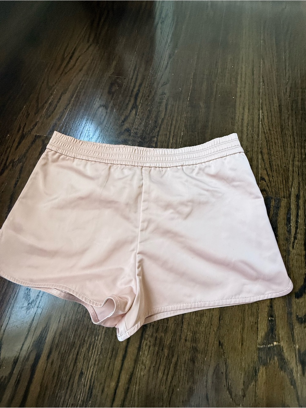 Light Pink Satin Shorts xs. With pockets